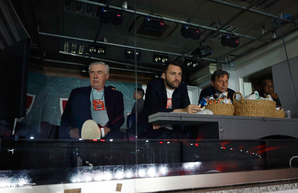 Ancelotti marcará presença na Neo Química Arena para acompanhar Corinthians x Vitória Divulgação: CBF