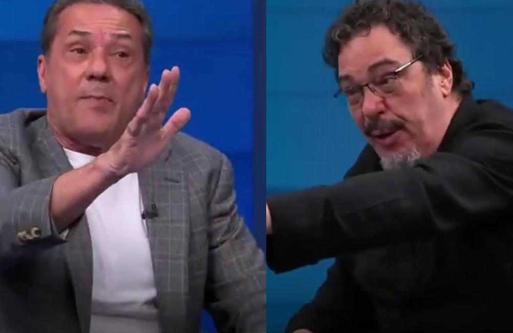 Casagrande e Luxemburgo têm discussão acalorada sobre técnicos estrangeiros na seleção Divulgação: reprodução