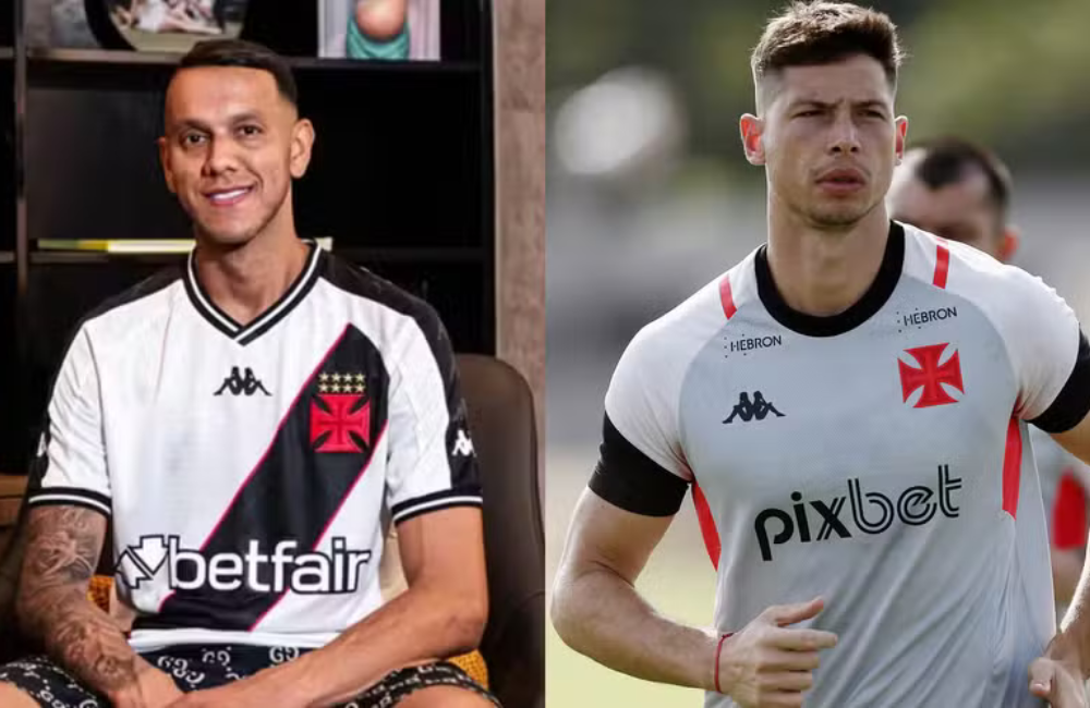 Vasco anuncia rescisão com Souza e Manuel Capasso Divulgação: Vasco