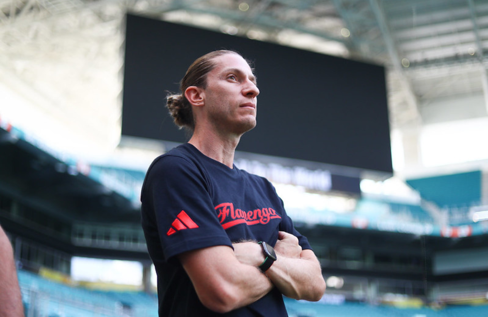 Filipe Luís avalia desempenho do Flamengo contra o Bayern e destaca: "É um time superior" Divulgação: Flamengo