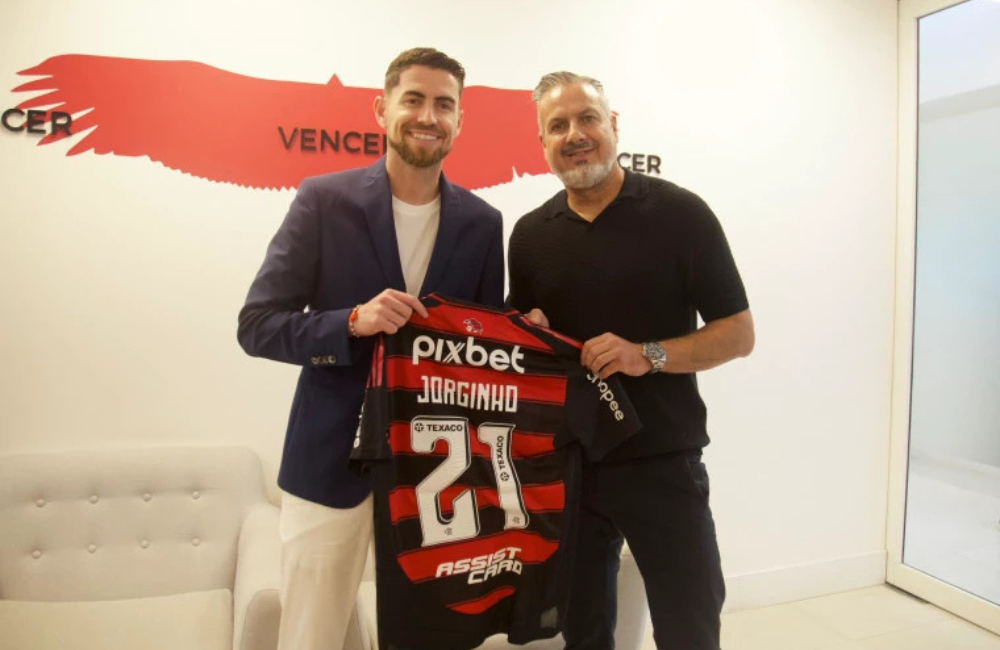 Agora! Flamengo anuncia contratação de Jorginho Divulgação: Flamengo