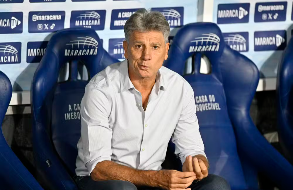 Renato Gaúcho critica falta de foco do Fluminense: "cinco gols com falhas nossas" Divulgação: André Durão