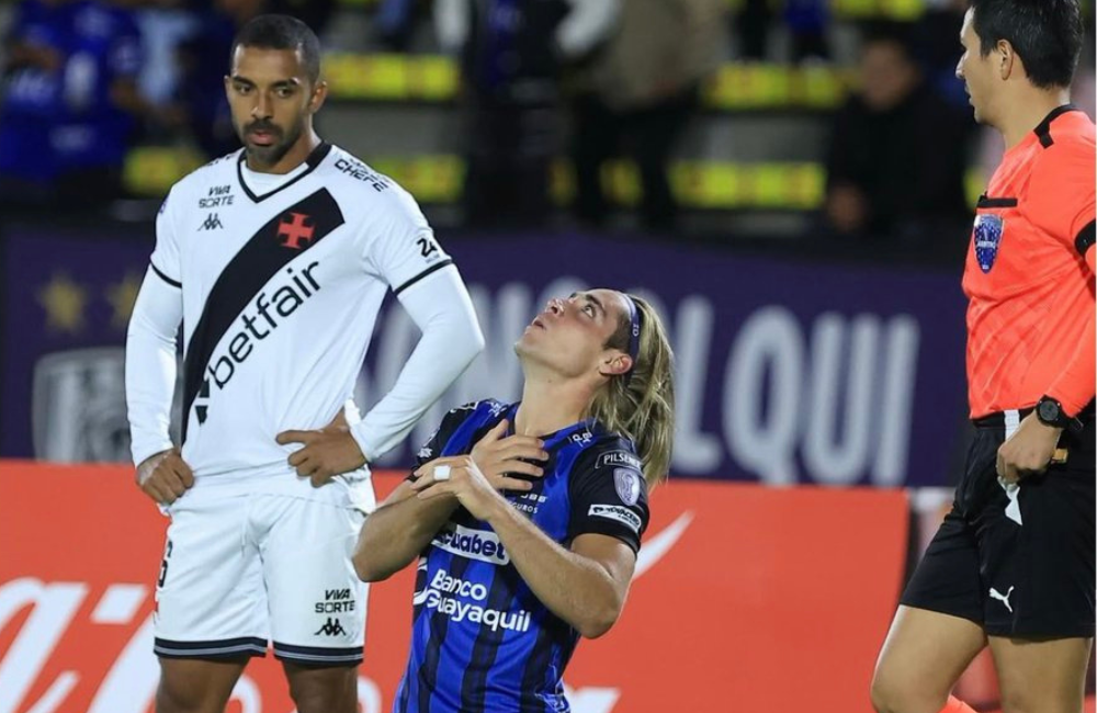 Diniz acredita em apoio da torcida do Vasco para virada contra o Del Valle Divulgação: Del Valle