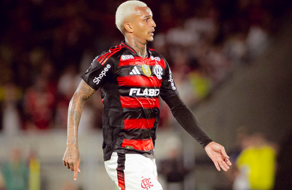 Flamengo recusa proposta milionária da Roma por Wesley Divulgação: Flamengo