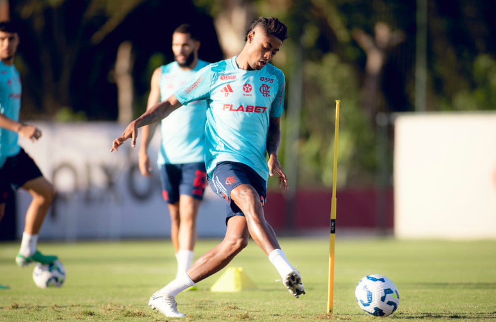 Precisando reverter placar, Flamengo terá duas baixas para decisão contra o Atlético-MG Divulgação: Flamengo