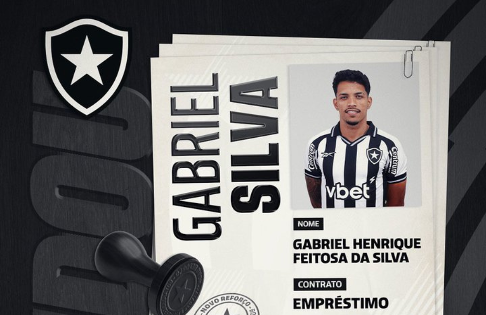 Botafogo anuncia contratação de zagueiro Gabriel Bahia Divulgação: Botafogo