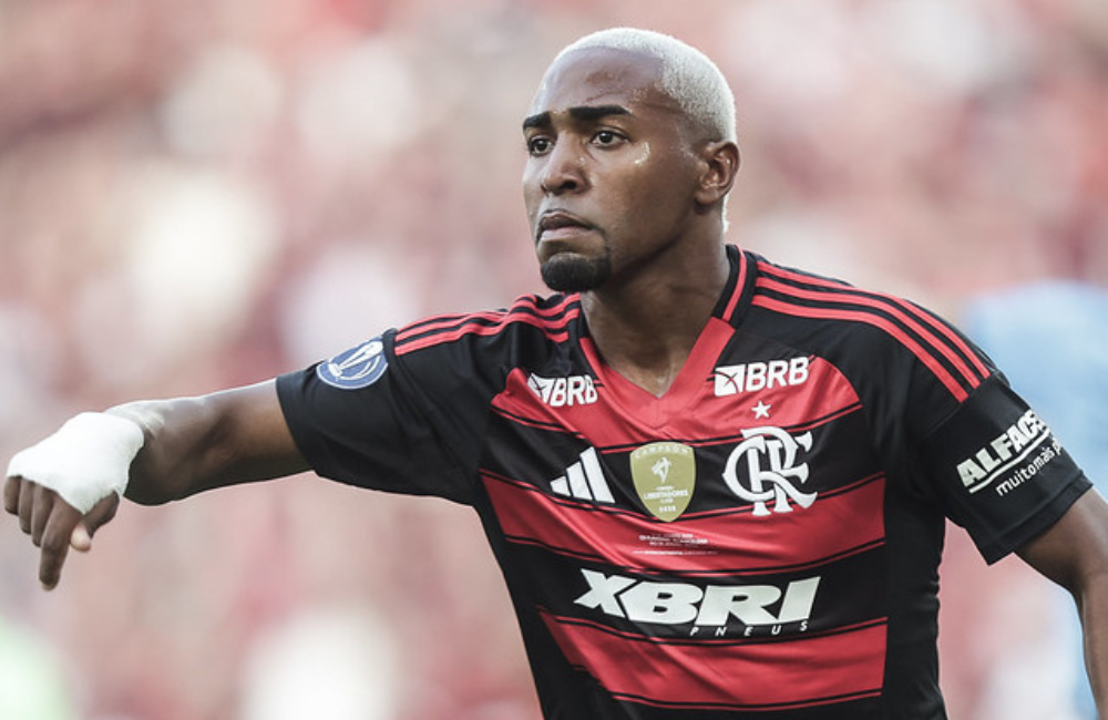 Flamengo encaminha empréstimo de Lorran a clube italiano Divulgação: Gilvan de Souza/Flamengo