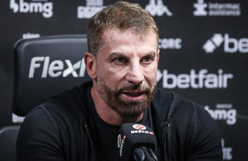 Árbitro relata xingamentos de Pedrinho, presidente do Vasco, na súmula de jogo contra o Bahia Divulgação: Vasco