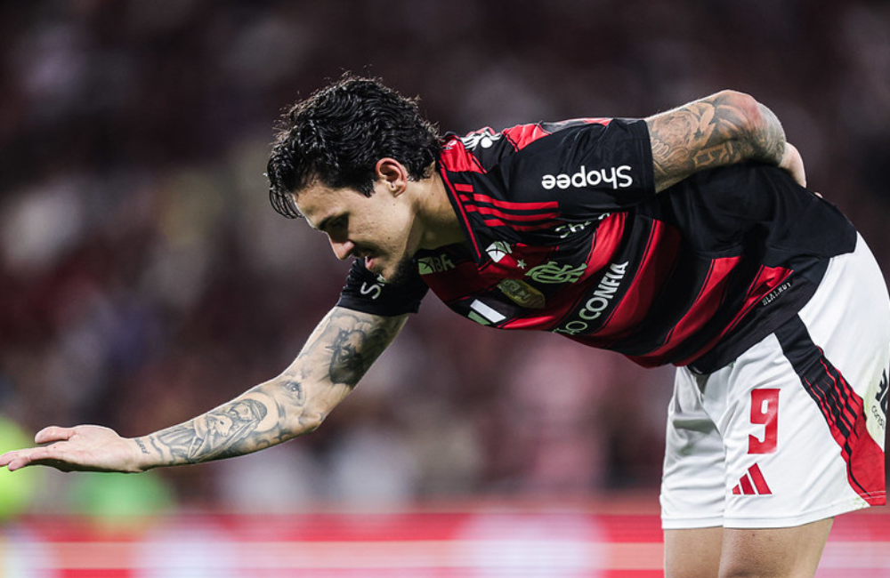 Pedro marca hat-trick e chega a 102 gols no Maracanã Divulgação: Gilvan de Souza/ Flamengo