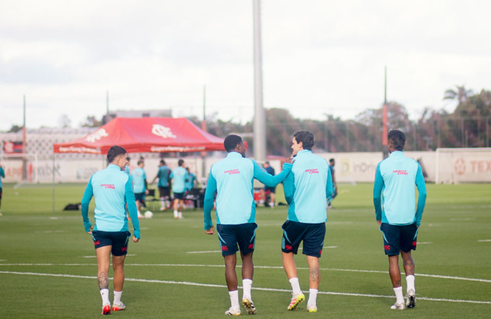Para duelo contra o Internacional, Flamengo terá retorno de Jorginho e Luiz Araújo deve ser titular Divulgação: Adriano Fontes/Flamengo