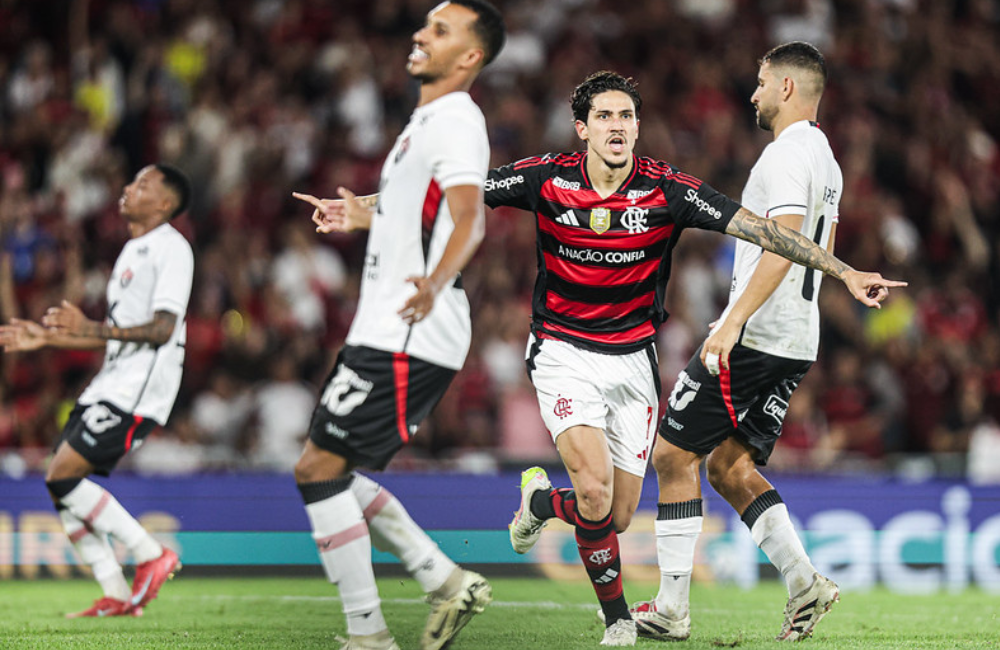 Filipe Luís rende elogios à atuação do Flamengo e destaca: "nocauteou o adversário" Divulgação: Gilvan de Souza/Flamengo