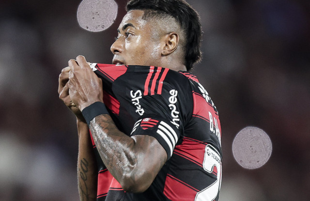 STJD suspende Bruno Henrique por 12 jogos e multa - confira Divulgação: Gilvan de Souza/Flamengo