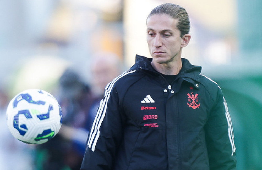 Filipe Luís volta a negociar renovação com o Flamengo - confira Divulgação: Gilvan de Souza/Flamengo