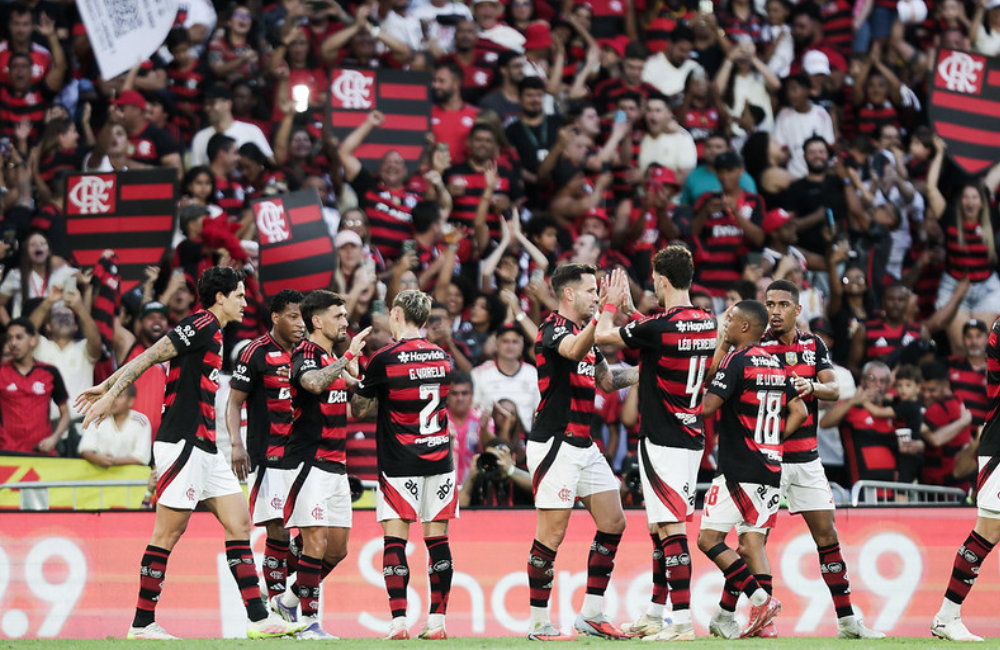 Filipe Luís destaca Flamengo superior ao Grêmio e lamenta empate Divulgação: Gilvan de Souza/Flamengo