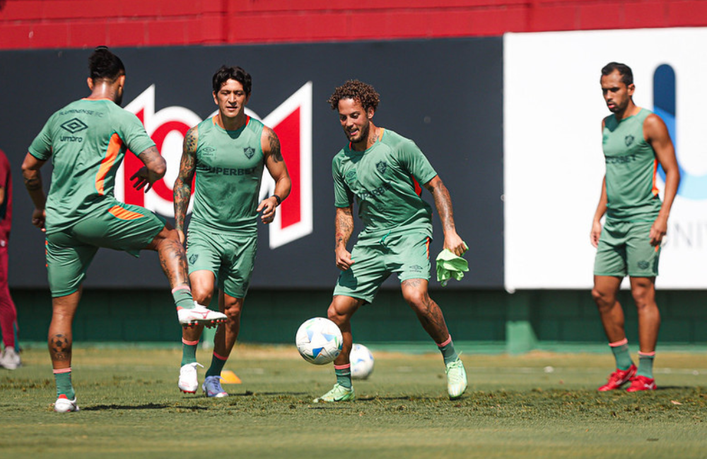 Fluminense terá força máxima para decisão contra o Lanús, pela Sul-Americana Divulgação: Marina Garcia/Fluminense