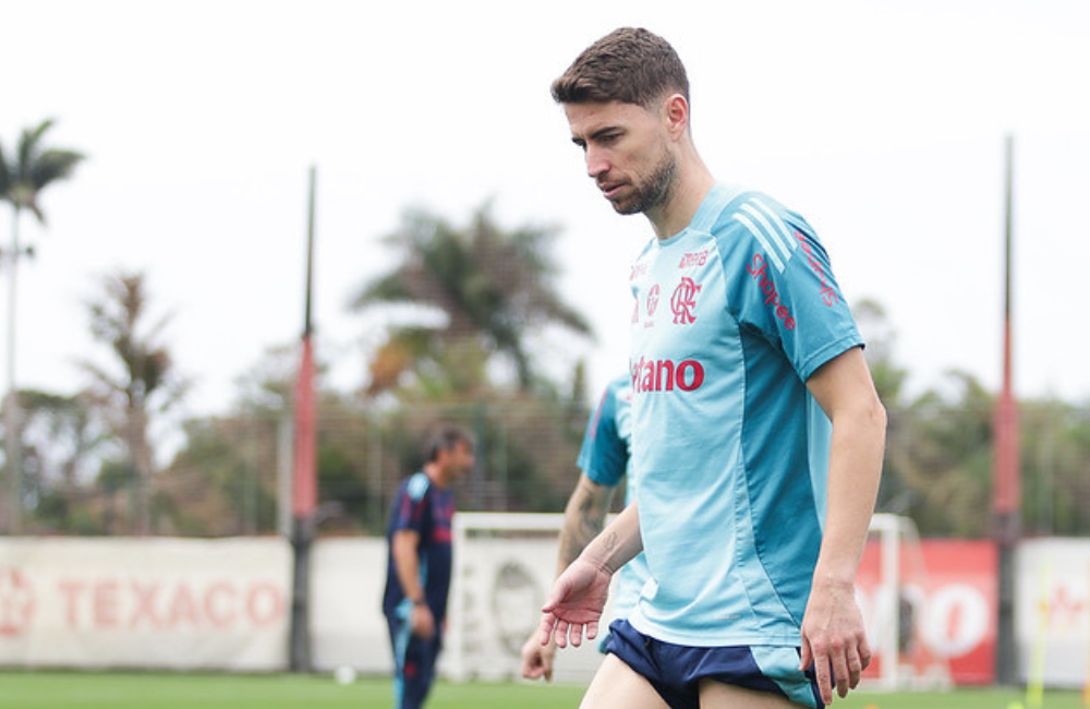 Flamengo relaciona Jorginho para decisão contra o Estudiantes; veja lista para viagem à Argentina Divulgação: Gilvan de Souza/Flamengo