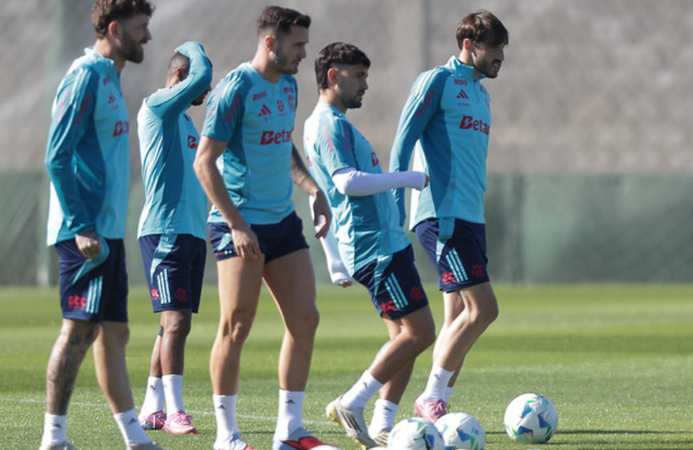 Confira provável escalação do Flamengo para decisão contra o Estudiantes Divulgação: Gilvan de Souza/CRF
