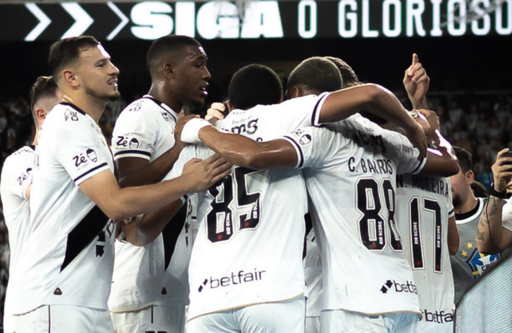 Vasco acumula valor milionário em premiações após classificação na Copa do Brasil Divulgação: Matheus Lima/Vasco