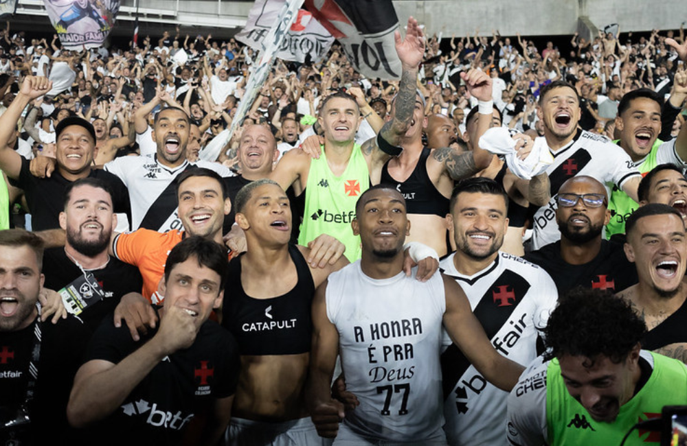 Diniz destaca classificação "justa" do Vasco sobre o Botafogo Divulgação: Matheus Lima/Vasco