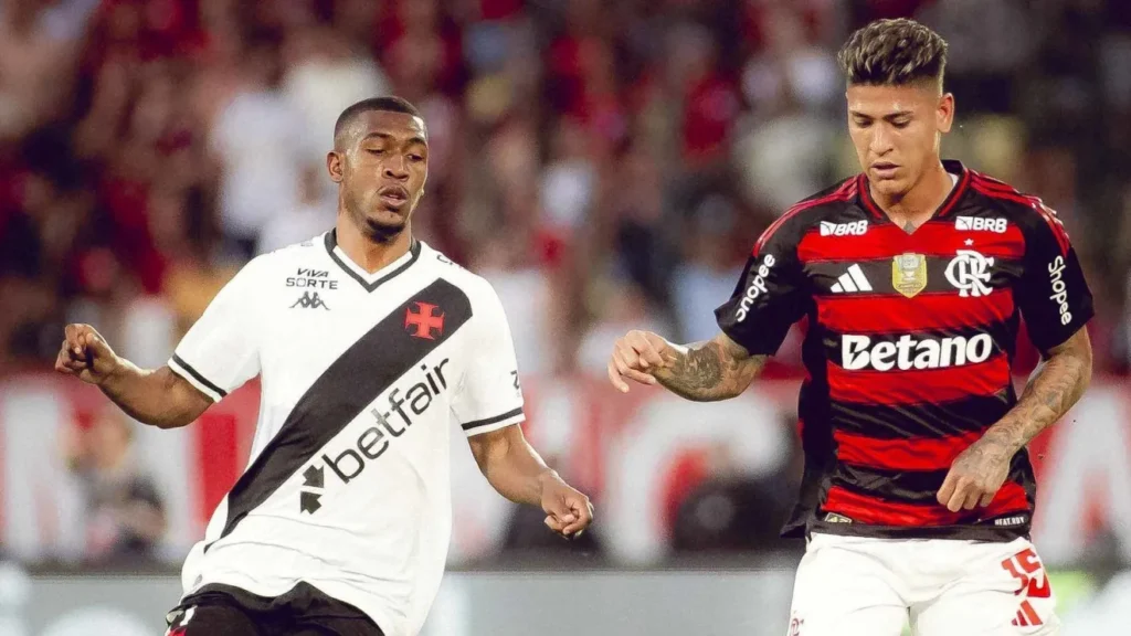 Flamengo x Vasco pelo Brasileiro. Foto: Adriano Fontes/Flamengo