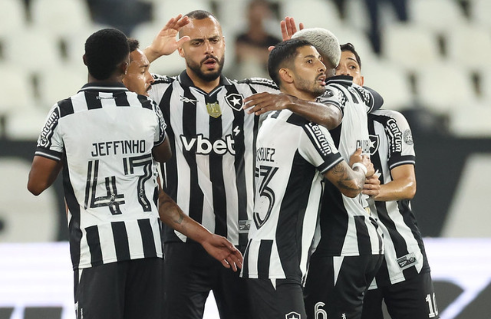 Botafogo encerra rodada do Brasileirão no G-4 pela primeira vez no ano Divulgação: Vítor Silva/Botafogo
