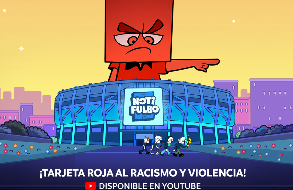 Conmebol lança animação contra o racismo e à violência nos estádios Divulgação: Conmebol