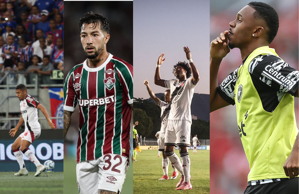 O Reveillón de Botafogo, Flamengo, Fluminense e Vasco ]Divulgação: Gilvan de Souza/ Marcelo Gonçalves/Matheus Lima/Vítor Silva