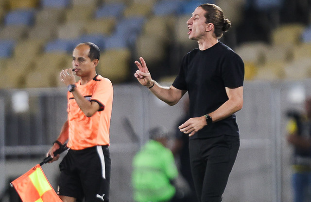 Flamengo abre vantagem contra o Racing, mas Filipe Luís minimiza: "é simbólica" Divulgação: Gilvan de Souza/Flamengo