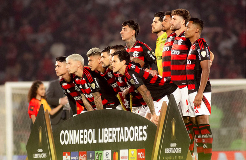 Jogadores do Flamengo se motivam com "ameaça" de técnico do Racing Divulgação: Adriano Fontes/Flamengo
