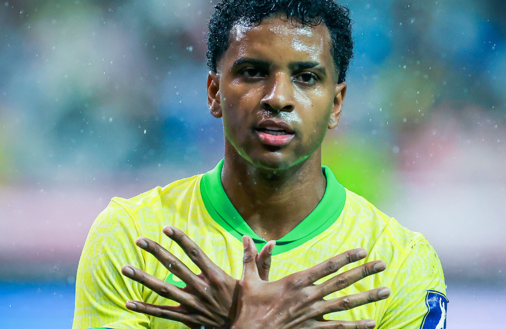 Com shows de Estêvão e Rodrygo, Brasil goleia a Coreia do Sul em amistoso pré-Copa Divulgação: CBF