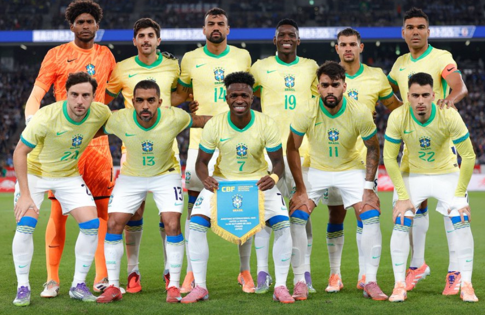 Brasil sofre virada do Japão e Ancelotti segue com dúvidas para a Copa do Mundo Divulgação: Rafael Ribeiro/CBF