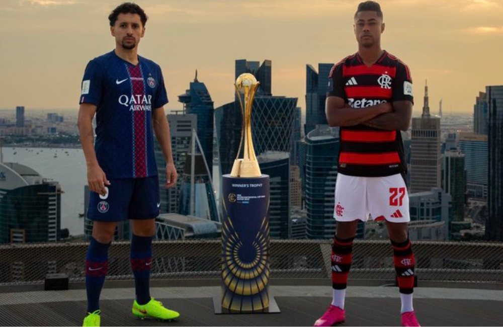 Filipe Luís garante que Flamengo não mudará forma de jogar e aponta: "Teremos armas para neutralizar o ataque do PSG" Divulgação: FIFA