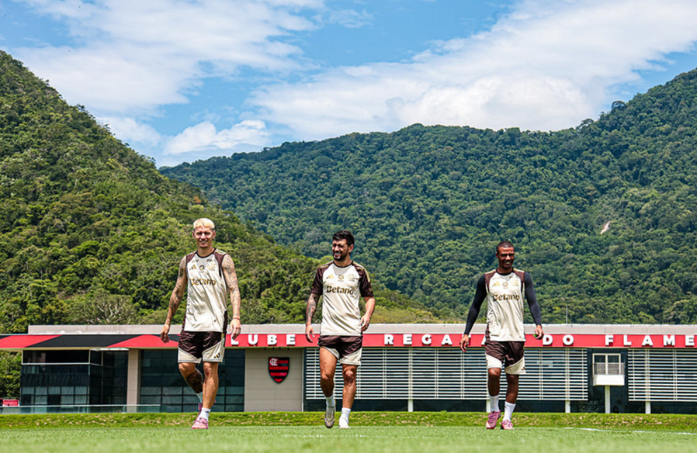 Flamengo ganha reforços e terá elenco quase completo para estreia no Brasileirão Divulgação: Gilvan de Souza