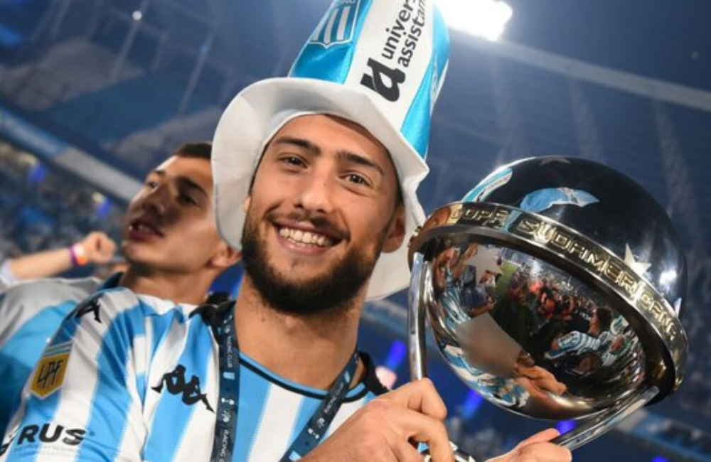 Botafogo espera fim do transfer ban para anunciar Di Cesare, do Racing Divulgação: Racing