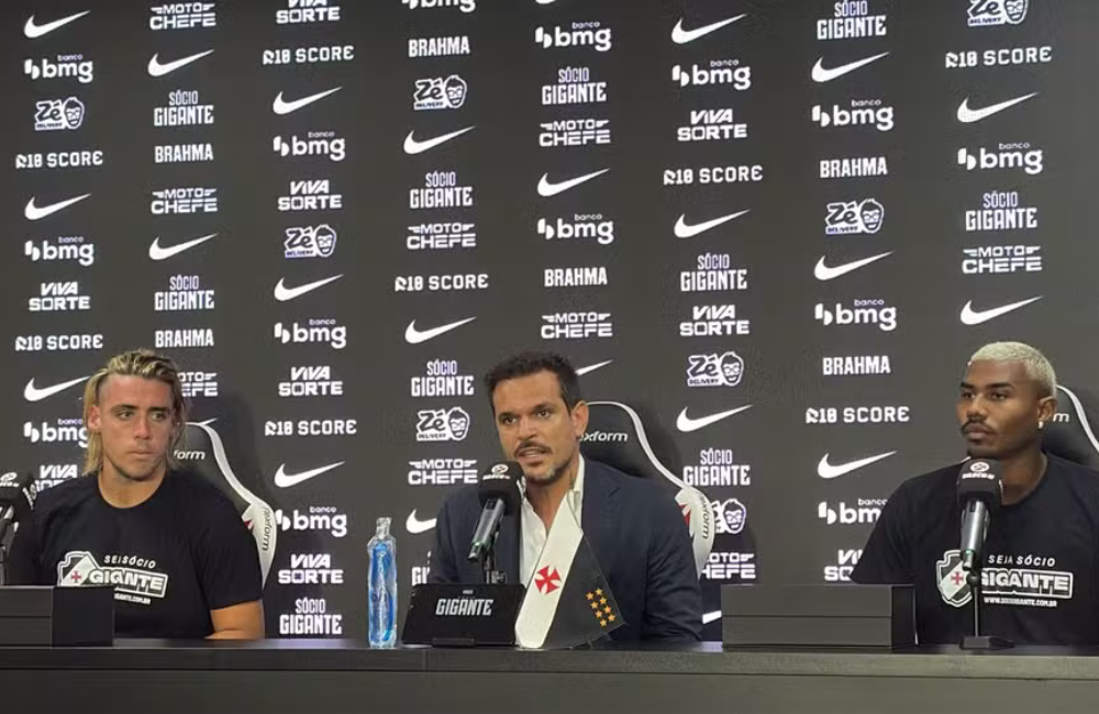 Novo reforço do Vasco, Spinelli explica escolha por número de Rayan Divulgação: Bruno Murito/GE