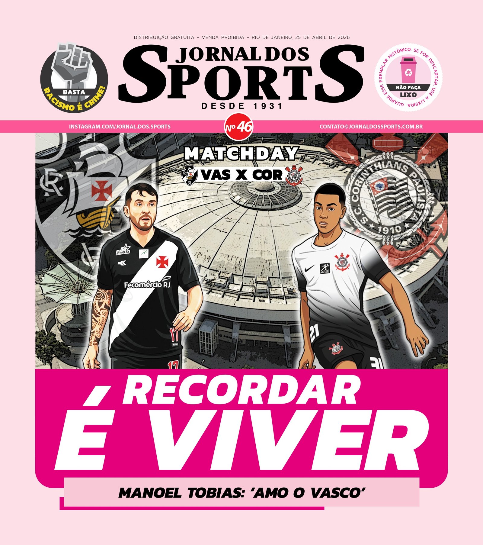 JS - VASCO X CORINTHIANS - FUTSAL - 250426