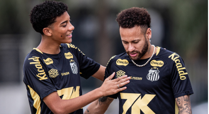 Os bastidores do ocorrido entre Neymar e Robinho Jr no treino do Santos ganham novos detalhes