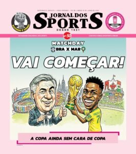JORNAL DOS SPORTS – BRASIL X MARROCOS – 13/06/26