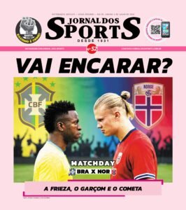 JORNAL DOS SPORTS – 050726 – BRASIL X NORUEGA