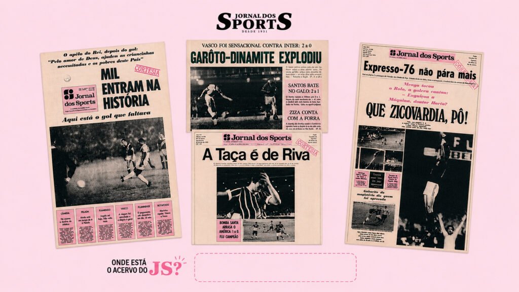 Acervo histórico do Jornal dos Sports disponível na Biblioteca Nacional