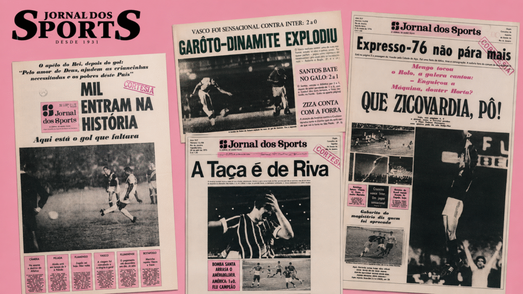 Acervo histórico do Jornal dos Sports disponível na Biblioteca Nacional